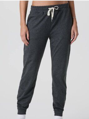 Vuori Women's Charcol Heather Jogger Sweatpants Dreamknit- Size Large